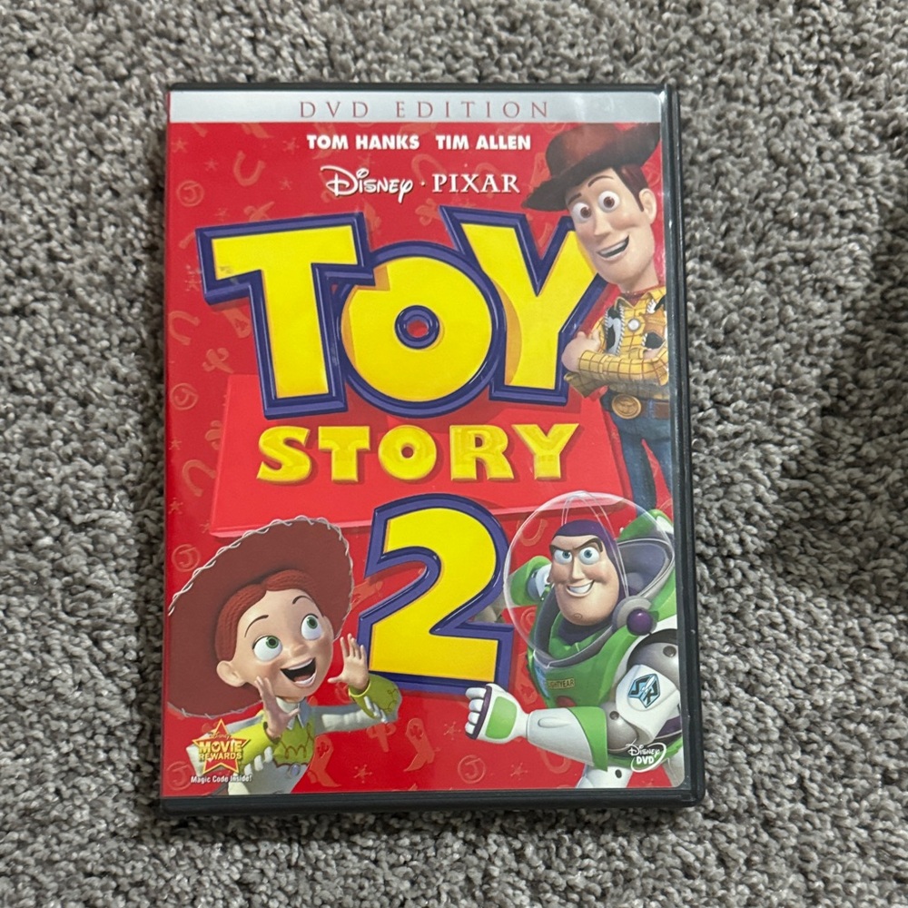Toy Story 2 DVD - Red Cover